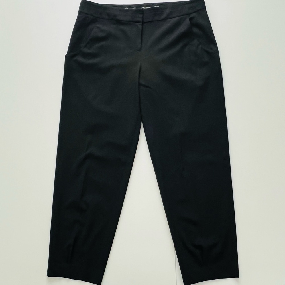 Ann Taylor Black Dress Capris With Pockets Size 10